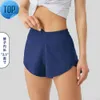 Lu Summer Track That Short chaud de 2,5 pouces, ample, respirant, séchage rapide, pantalon de sport pour femmes, jupe polyvalente décontractée, poche latérale, salle de sport, Und66