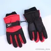 Mitaines pour enfants Gants de ski pour enfants Sports d'hiver en plein air Cyclisme Épaissi Antidérapant Imperméable Doigt Fendu Alpinisme Gants chauds