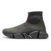 Projektanci Speeds 2.0 V2 luksusowe buty swobodne platforma Sneaker Mężczyźni Kobiety Tripler S Socks Buty Czarne białe niebieskie światło Treakery Graffiti Treakers