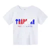 Tshirts Kids Summer Trend Brand Trap Star Fashion Fashion Short Sleeve 314 ans Boys Girls Sports Streetwear Tops Children Clothing 240411