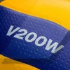 كرات الحجم 5 طرازات الكرة الطائرة المحترفة V200W PU Cliption Game Professional Volleyball Camping Volleyball 231127