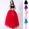 Jupes femmes mode Tutu Tulle couleur unie taille haute à lacets nœud jupe bouffante Performance