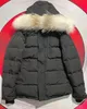 High Quality Correct Version Down Jacket Free Fast Logistics Premium Coyote Fur Close to Original Warm Fashion Coat Hip Hop Mens Parkas Full