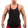 Canotte da uomo Bodybuilding Uomo Y Back Anime Abbigliamento sportivo Canottiere Abbigliamento fitness Canottiere da palestra