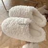 home shoes Japanese Simple Solid Color Home Slippers For Women Girls Cute Fluffy Winter Warm Indoor Bedroom Slides Female Furry Shoesvaiduryd
