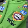 Erkek Hoodies Sweatshirts Ch tasarımcı giyim lüks gündelik kapüşonlu kalp karga kapüşonlu seks kayıtları graffiti sınırlı ins kadın giyim kromları