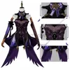 Anime kostuums Genshin Impact Fischl Cosplaykostuums von Luftschloss Narfidort Spel Rollenspel Anime Outfits Romper Pruik Doek zln231128