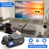 프로젝터 Horlat Mini Pocket Projector 300ANSI Full HD 1080p 비디오 키스톤 5G WiFi 9000Lumens 휴대용 Proyector Home Theatre Beamer Q231128