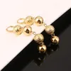 Dangle Earrings Gold Color Bead Trendy Africa Arab Middle East Ethiopian Women Jewelry