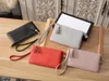 GU New Ladies Luxury Cell Phone Bag Coin Bag Designer Fashion Bag Folding Card Bag Top Designer Passport Bag Pure Leather Bag Cute Mini Bag