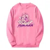 Erkek hoodies flamingo flim flam flam cupid müret mürettebatı uzun kollu kadın erkekler sweatshirt 2023 harajuku sokak kıyafeti komik kıyafetler