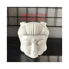 Candles 3D Concrete Buddha Head Planter Sile Molds Diy Resin Craft Cement Flower Pot Mod Candlestick Candle Holder Making Tools Drop Dhzuh