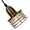 Lampes suspendues vent industriel américain rétro lampe suspendue en fer forgé lumières de salle à manger LED E27 luminaire d'éclairage