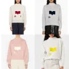 디자이너 Isable Marant Sweatshirts 편지 인쇄 삼각형 목 풀오버 후드 여성 느슨한 긴 소매 테리 스웨터 탑 후드