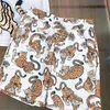 Designer Tiger Pattern Printed Baby Kids Clothing Sets Suit Boys Sporty Suits Childrens Fashion Annimals Children Clothes Fashion Clothing Summer Cartoon T