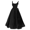 Casual Dresses Halloween Theme For Women Round Collar Sleeveless High Waist Bow Decor Slim Big Swing Dress Female Gothic Style