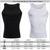 Waist Tummy Shaper Men Slimming Body Shaper Posture Corrector Tummy Control Shapewear Fat Burning Chest Corset Vest Modeling Compression T-Shirts 231128