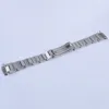 Cinturini per orologi Cinturino curvo cavo in acciaio vintage da 19 mm per SKX 6139-6002 6000 6001 Chrono