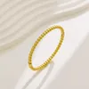 Bangle moda aço inoxidável mulheres pulseiras simples de 4 mm de 4 mm de pulseiras masculinas para homens de joalheria itens por atacado para negócios