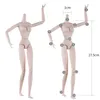 Dolls 1pc 27cm 1114Joints Body for 16 Naked Female Male Fairytales Bodies Accessories Kids Gifts 230427