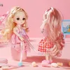 Dolls Mini BJD voor meisjes verjaardagscadeau Jointed Doll 16cm 112 volledige set Toys leeftijd 3 tot 10 jaar 230427