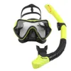 Diving Accessories JSJM Professional Snorkel Mask Snorkels Goggles Glasses Swimming Tube Set Adult Unisex 231127