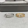 Anéis de prata esterlina 925 para mulheres, aliança de casamento em ouro rosa 18k, design 1