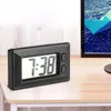 Väggklockor LCD Digital Table Car Dashboard Desk Electronic Clock Date Time Calendar Display