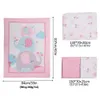 Beddengoed Sets Driedelige Baby Set Leuke Cartoon Olifanten Thema Wieg Kit Hoogwaardige Antislip Lakens Slapen Geschenk 231128