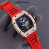 デザイナーri mlies luxury watchメカニカルウォッチビジネスレジャーメンズマンティアックスシリーズオートマチックファインスチールテープトレンドスイスムーブメントWris