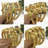 Bangle Aniid Dubai Warna emas Gelang Untuk Wanita Etiopien Mewah Desainer Perhiasan Dengan Turnbuckle India Hadiah Pernikahan 230427