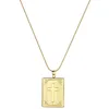 Anhänger Halsketten Exquisite christliche Bibel Kreuz Halskette Po Box Kette Unisex Jahrestag Schmuck Geburtstag Weihnachtsgeschenke Hip Hop