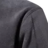 Men s Jackets Windbreaker For Men Fall Winter Warm Fleece Tops Sweatshirts Casual Pullover Fashion Solid Color Sweatshirt 231127