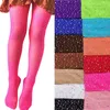 Kids Socks Keluaran Baru Kaus Kaki Tabung Bedazzled Glitter Bling Berlian Imitasi Jaring Jala Anak anak Balita Stoking Anak Perempuan Pantyhose 230428