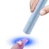Secadores de unhas secador de cola UV Profissional gel portátil lâmpada de cura rápida com suporte de dobragem suave para rápido