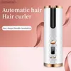 Hair Curlers Straighteners Automatic Hair Culers 3 Color Option USB Charging Portable Smart Wireless Tour Portable Lazy Hair Curler Auto Hair CurlingL231128