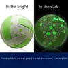 Balls Size 5 Red Glow Volleyball No In The Dark Fluorescent Shine Cool Personality Custommade Gift Test Training 231128
