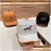 Boll Caps Baseball Cap Designers Hats Luxurys Letter Sportstil Travel Running Wear Hat Djur Temperament Versatile Bag and Box Dhalz