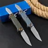 Hot BM371 Multifunctioneel vouwmes S30V Stone Wash Blade G10/Micarta Handgreep Outdoor EDC Pocket Knives met flesopener