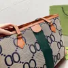 Bolso de hombro Bolsos de diseñador Bolsos de lujo Bolsos de compras Bolsas de compras Patrón de letras de moda Espacioso Gran capacidad Bonito regalo