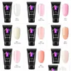 Gel à ongles 30ml Colorf Builder Crystal Polish Extension rapide Acrylique Led Constructeurs durs Nails Art Gels Drop Livraison Santé Salon de beauté Dhglo