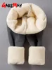 Leggings da donna Leggings caldi invernali per donna con pile termico spesso a vita alta elasticizzato Dimagrante collant caldo da donna Leggings Pantaloni in velluto 231128