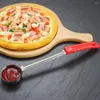 Colheres 2pcs Molho de Pizza Servindo Colher Porção Concha Concha de Colher de Aço Inoxidável (2 onças)