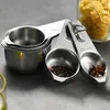 測定ツールで使いやすいカップ食器洗い機セーフカップステンレス鋼の調理用の正確な測定用セット