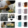 Gereedschap 450/500/650ml Koffie Melk Opschuimen Kruik Barista Pitcher Craft Latte Art Mok Rvs scherpe Mond Melkkannen voor Welhome