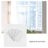 Curtain 10 PCS Repair Spare Parts Curtains Roller Blind Vertical Vane Saver Plastic Bottom Plate Box