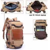 Externe frame Packs Outdoor Military Rucks Nylon Canvas Waterdichte tactische rugzak Sportcamping Hiking Trekking Visserijjachtzakken voor mannen 230427