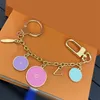 Keychains Luxury Designers Letters With Box Classic Exquisite Gift Car Key Chain Women Buckle Jewelry Key Chains Bag Charm