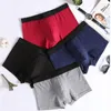 Underpants 8pcs/lot Male Panties Cotton Men's Underwear Boxers Breathable Man Boxer Solid Comfortable Plus Size Shorts 4XL