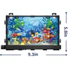 Fish Tank Building Block Toys Set with Light Aquarium Marine Jellyfish Build Bricks Toy for Kids 6 and up